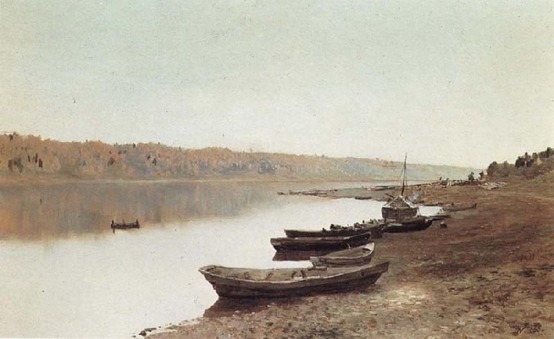 Levitan, Isaak At the Wolga